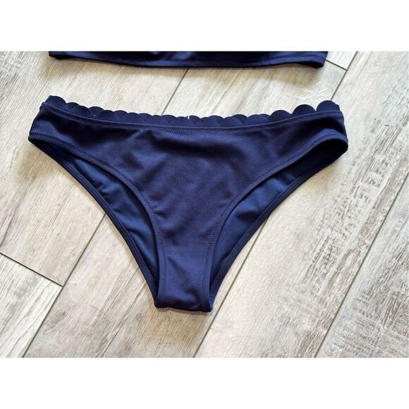 Navy blue bikini, two-piece swimsuit size M - Picture 2 of 12